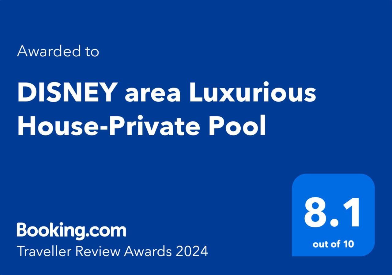 Disney Area Luxurious House-Private Pool Kissimmee Exterior photo